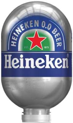 Heineken 0.0 Blade fust van 8 liter Heineken 0.0 Blade fust van 8 liter